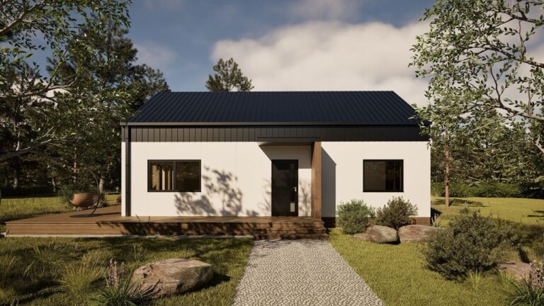 Modulaire woning 70m² - omgeving